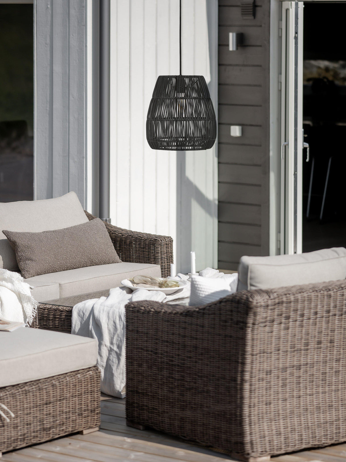 Saigon Taklampa – Svart art. 7038-2503 38 cm