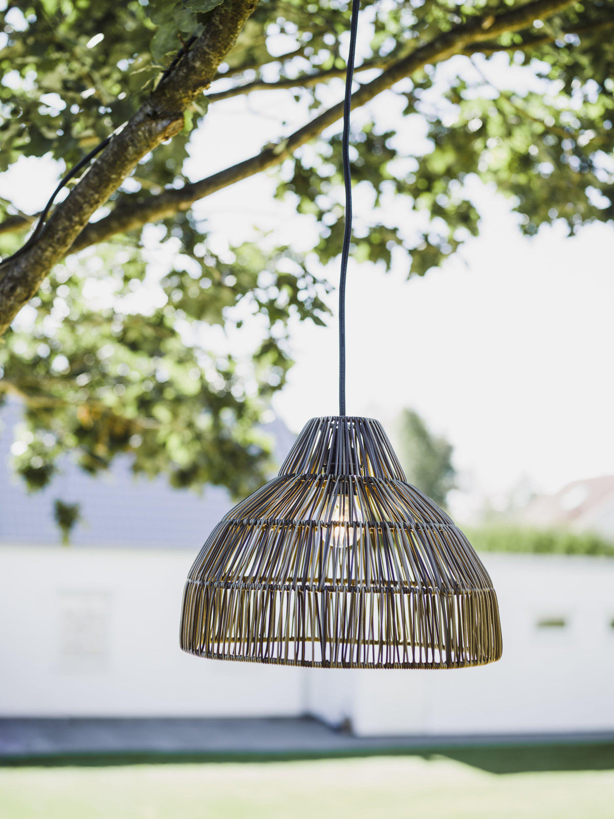 Bao Takskärm – Natur/Grå 40 cm