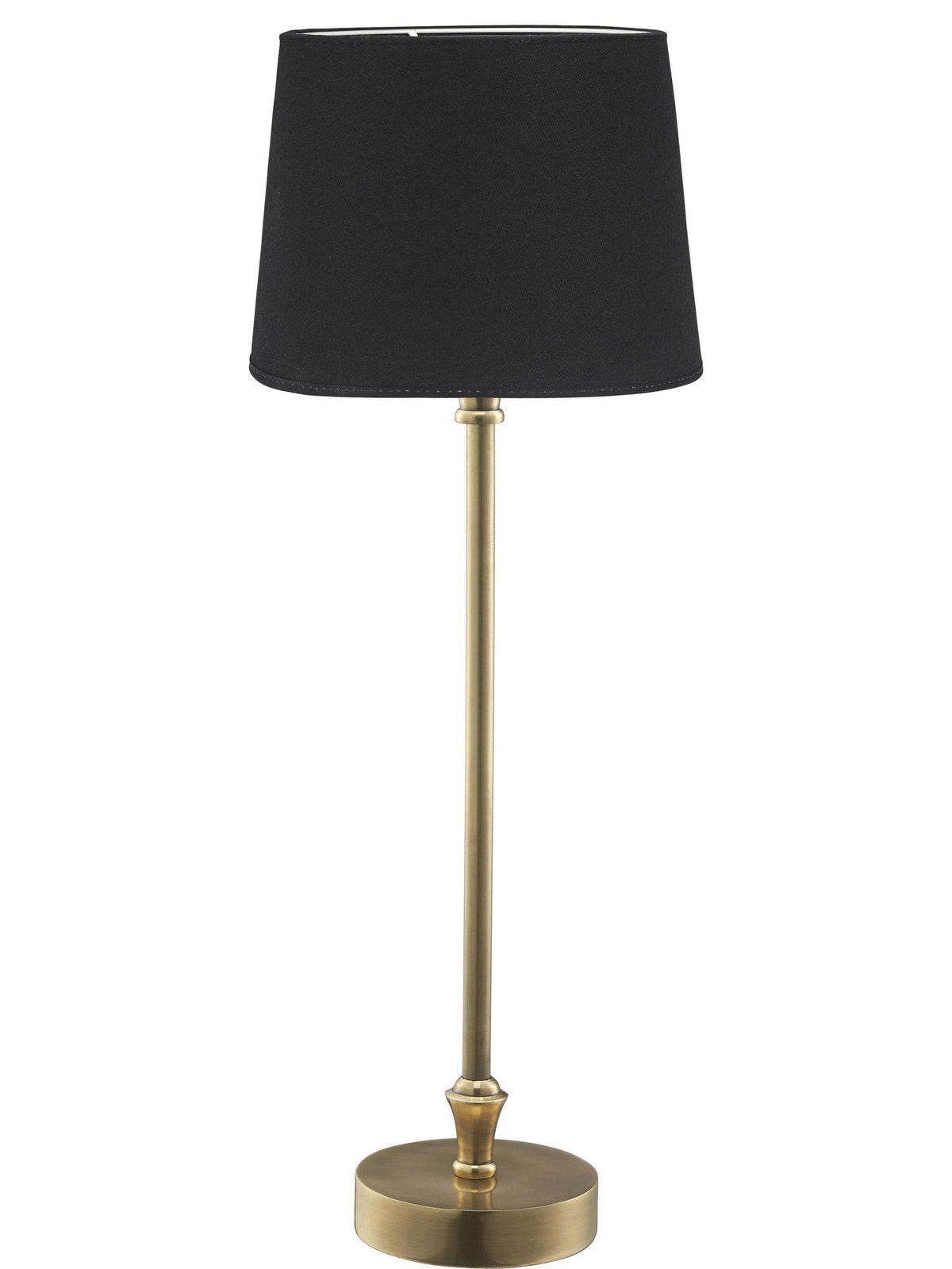 Liam Bordslampa – med svart skärm guld 59 cm
