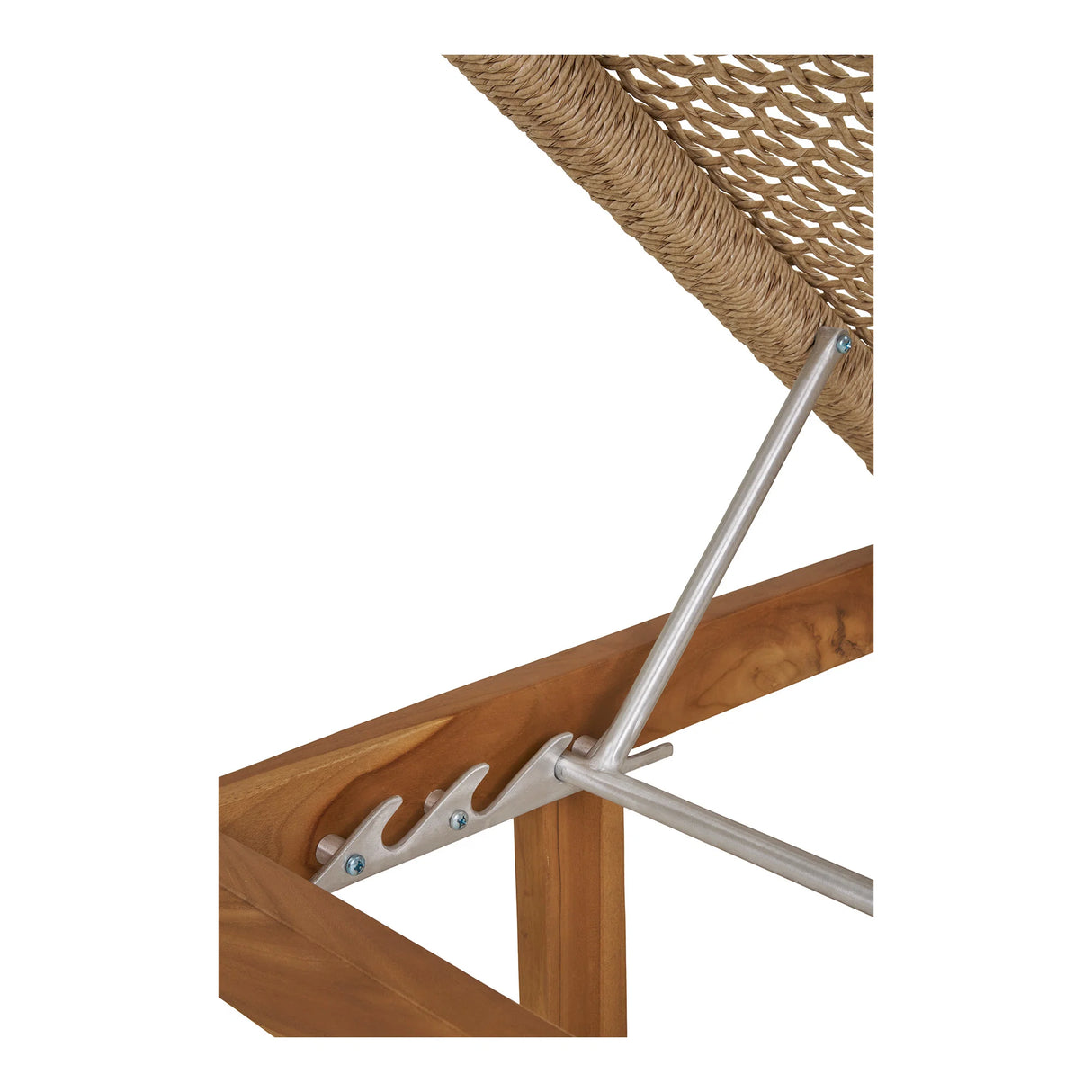 House Nordic, Derby solsäng – teak/polyrattan, natur
