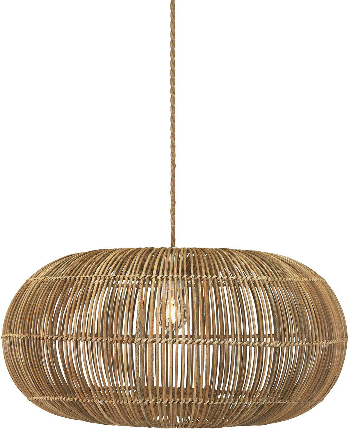 Zuri Taklampa – Natur 61 cm