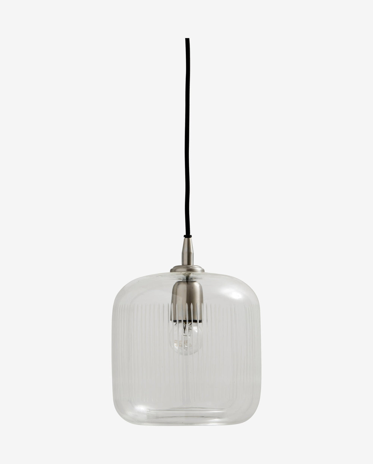 Nordal, BRIGHT pendellampa i glas – klar