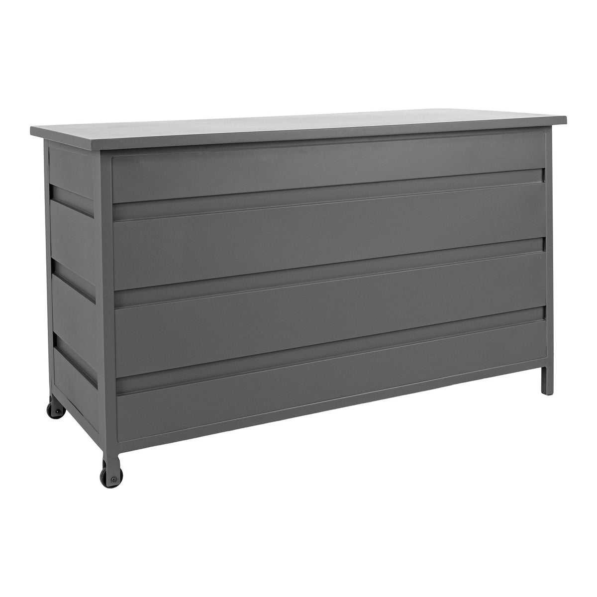 House Nordic, Cassis Dynbox Aluminium Grå Medium 450 L