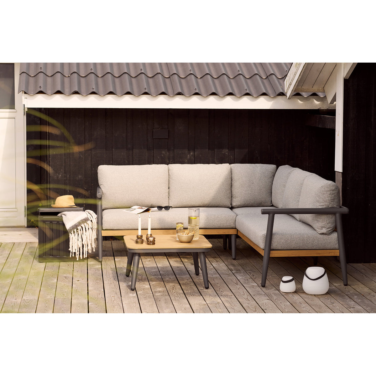 House Nordic, Sobra Dynbox Plast Svart 76 L