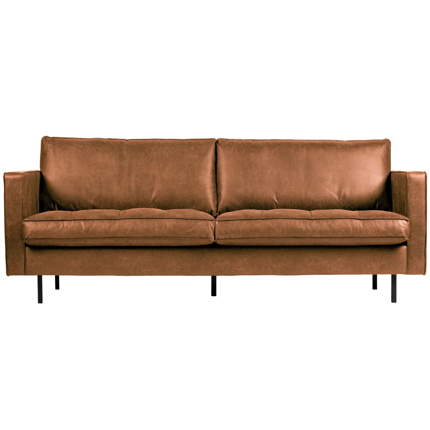 WOOOD, Rodeo Classic 2,5-sitssoffa ekoläder cognac