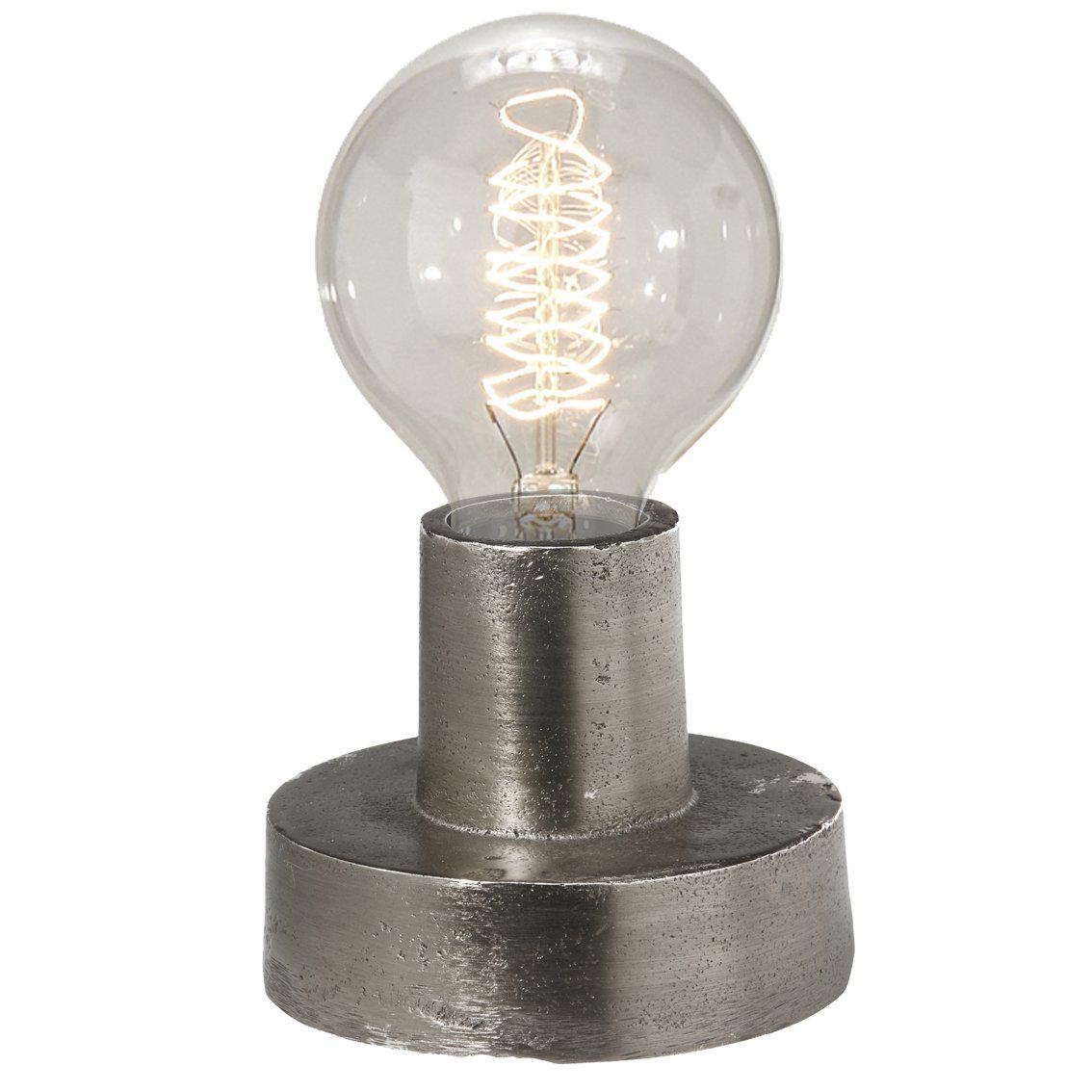 Notice Lampfot – Råsilver 12 cm