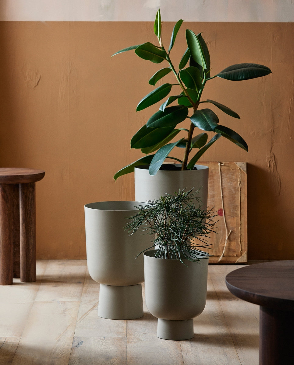 Nordal, GALOA kruka, L – beige