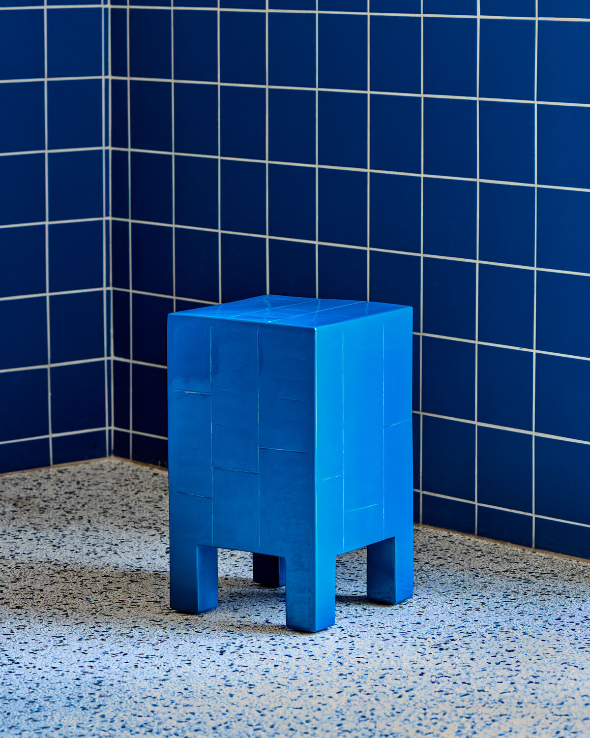 Sidobord, HDBrick, Blå