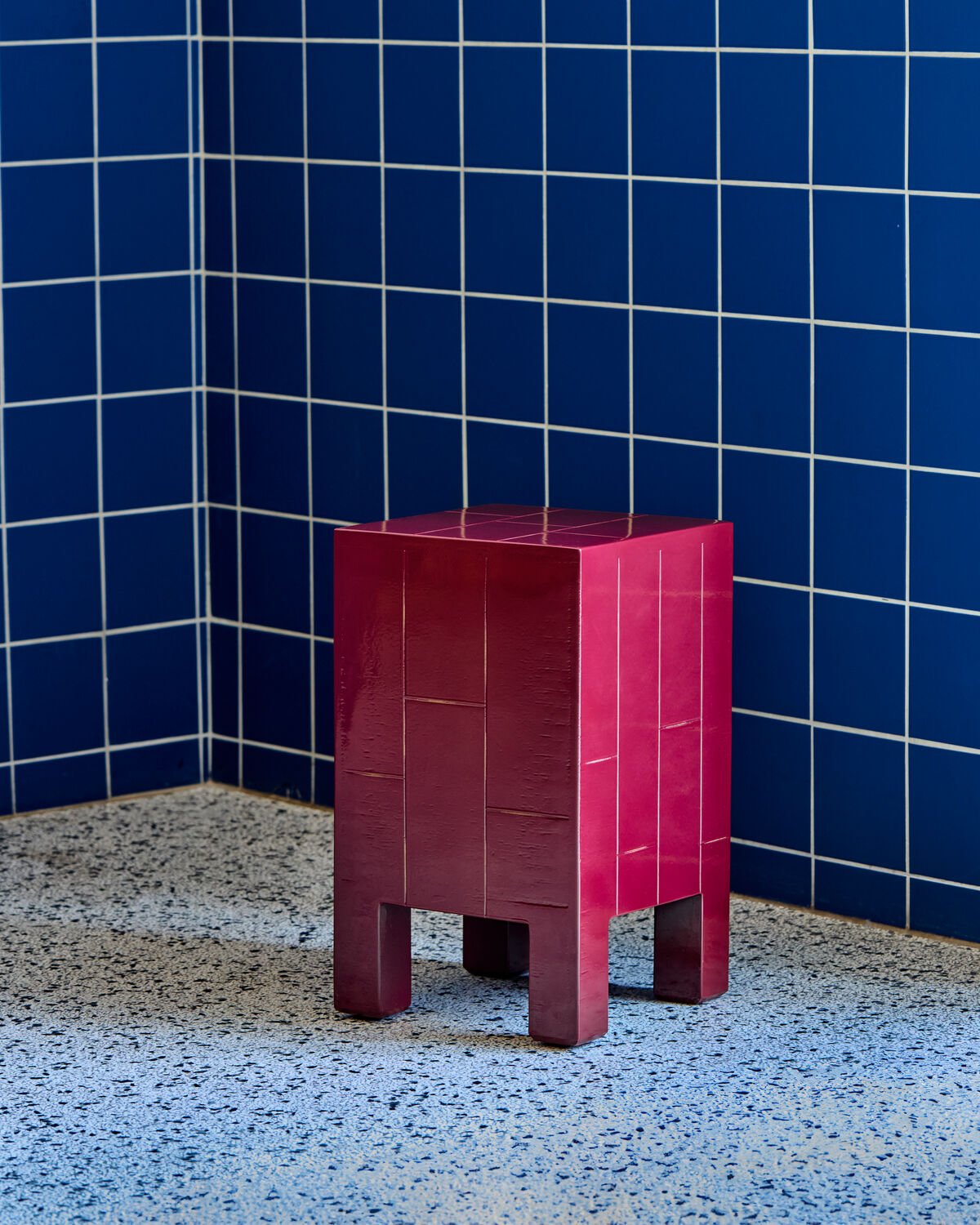 Sidobord, HDBrick, Röd