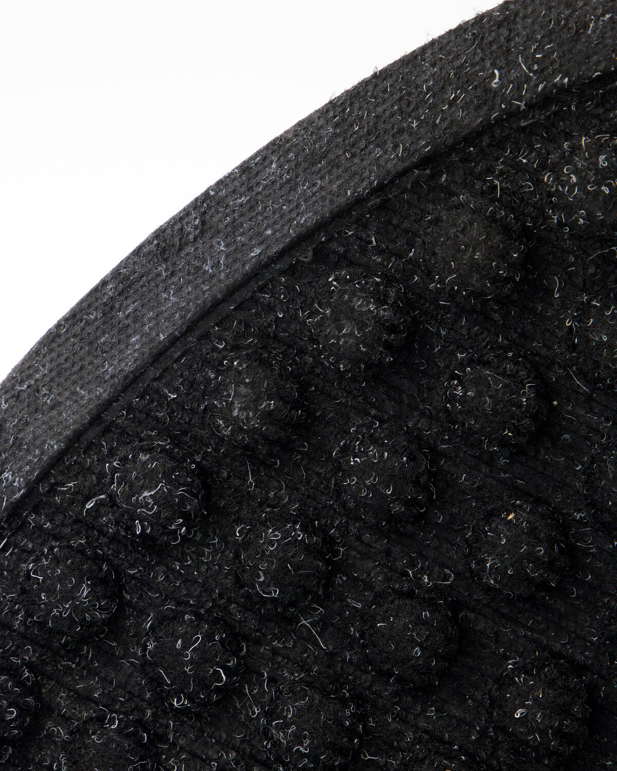 Dörrmatta, HDEntry, Half Round, Svart