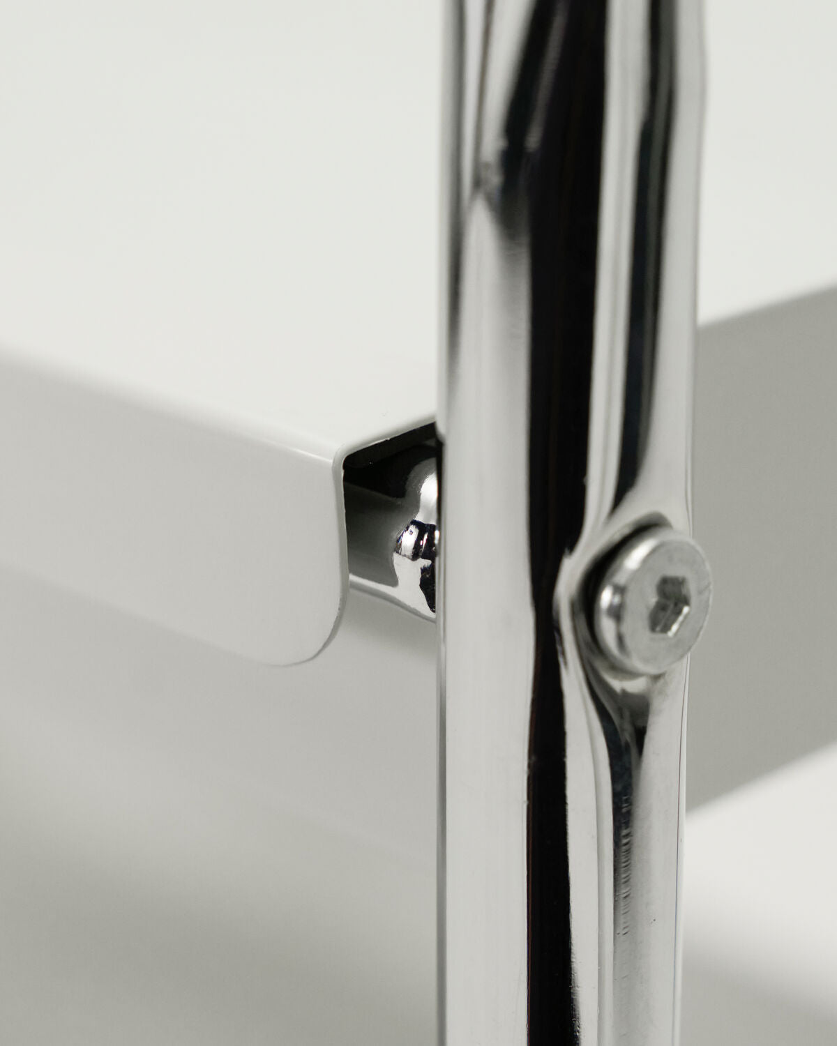 Serveringsvagn, HDRoll, Large, Off-White, Crome