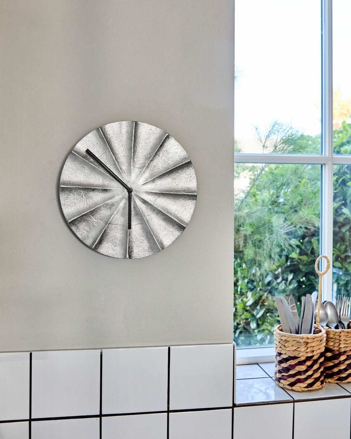 Klocka, HDShow, Silver finish