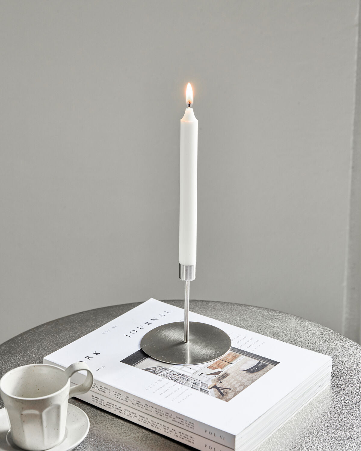 Ljusstake, HDAnit, Silver finish
