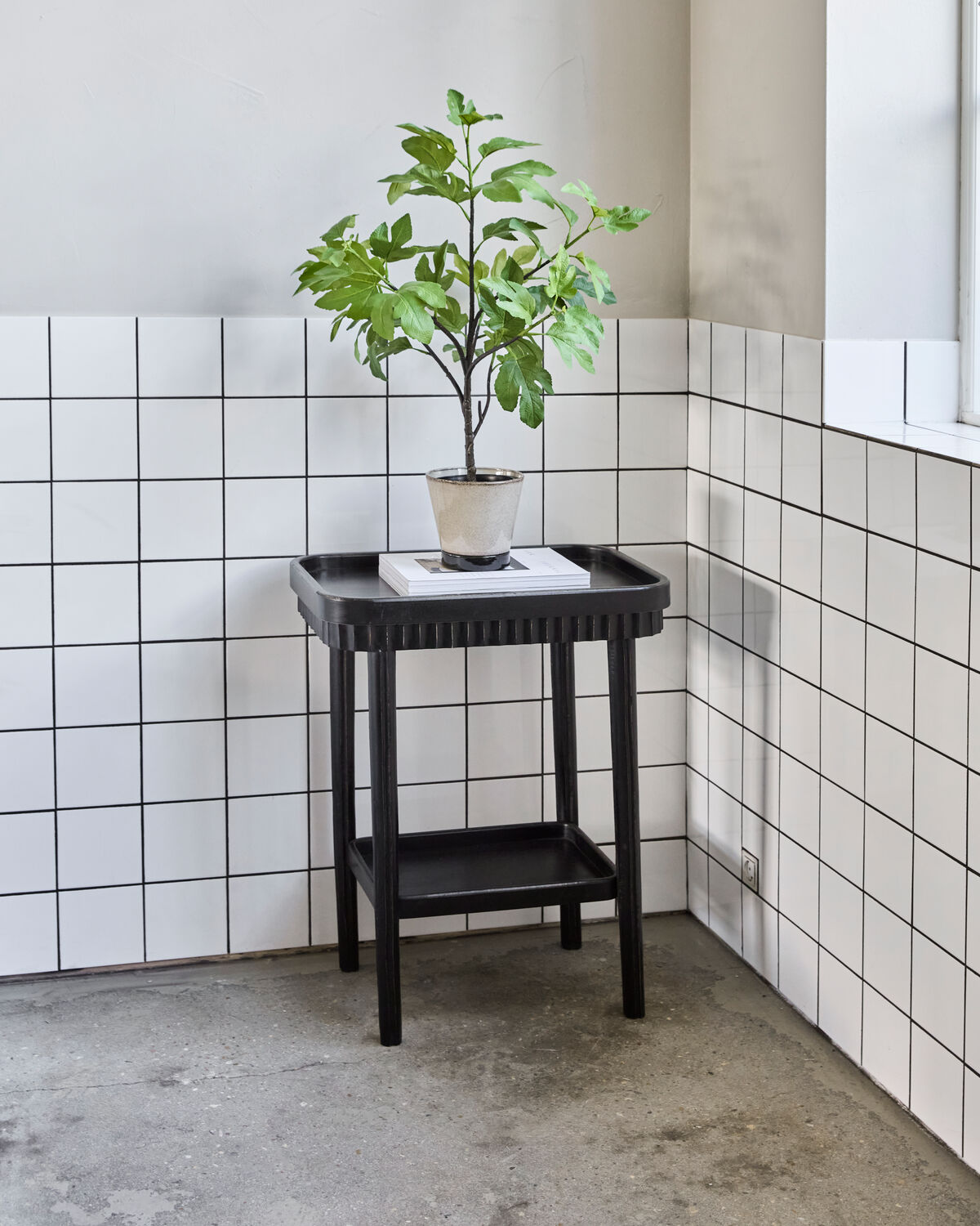 Konsolbord, HDMesa, Svart