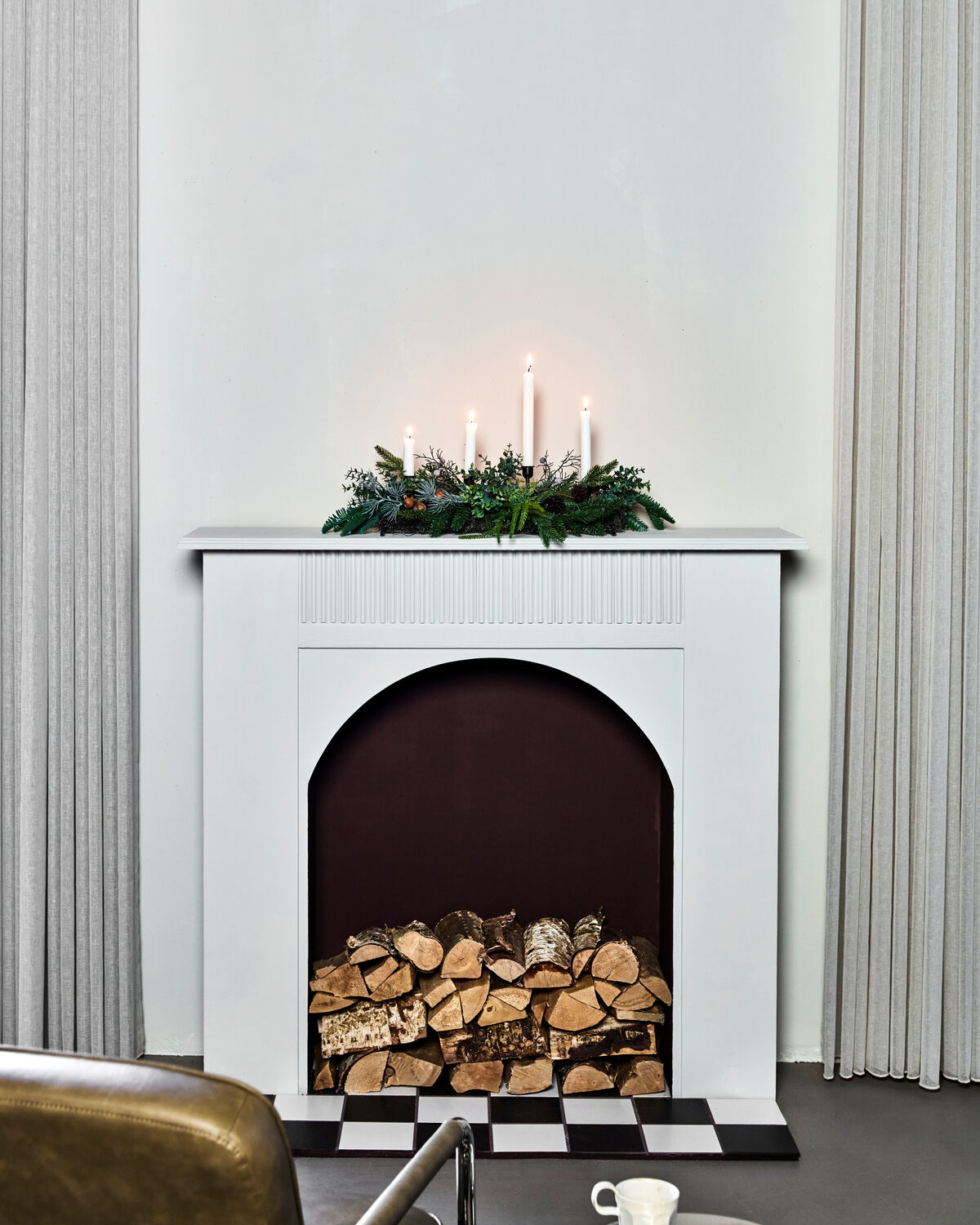 Ljusstake, HDDecor, Grön