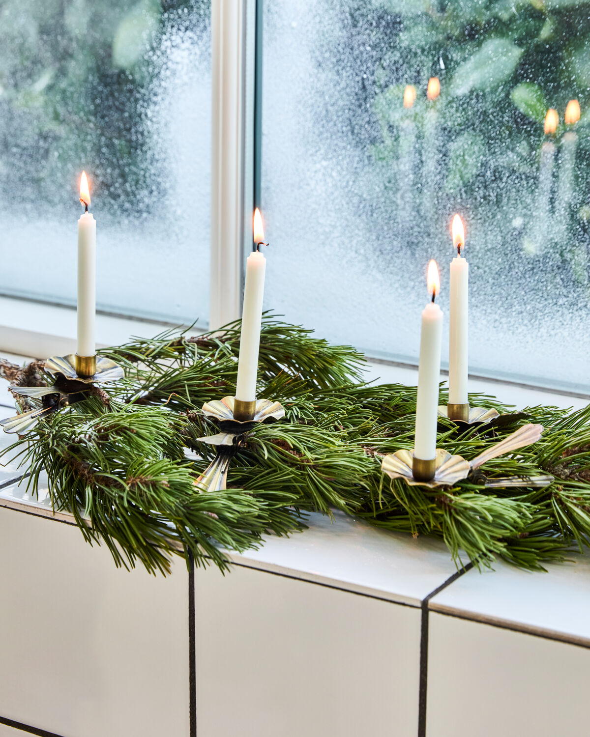 Ljusstake, HDHalla, Mässing finish