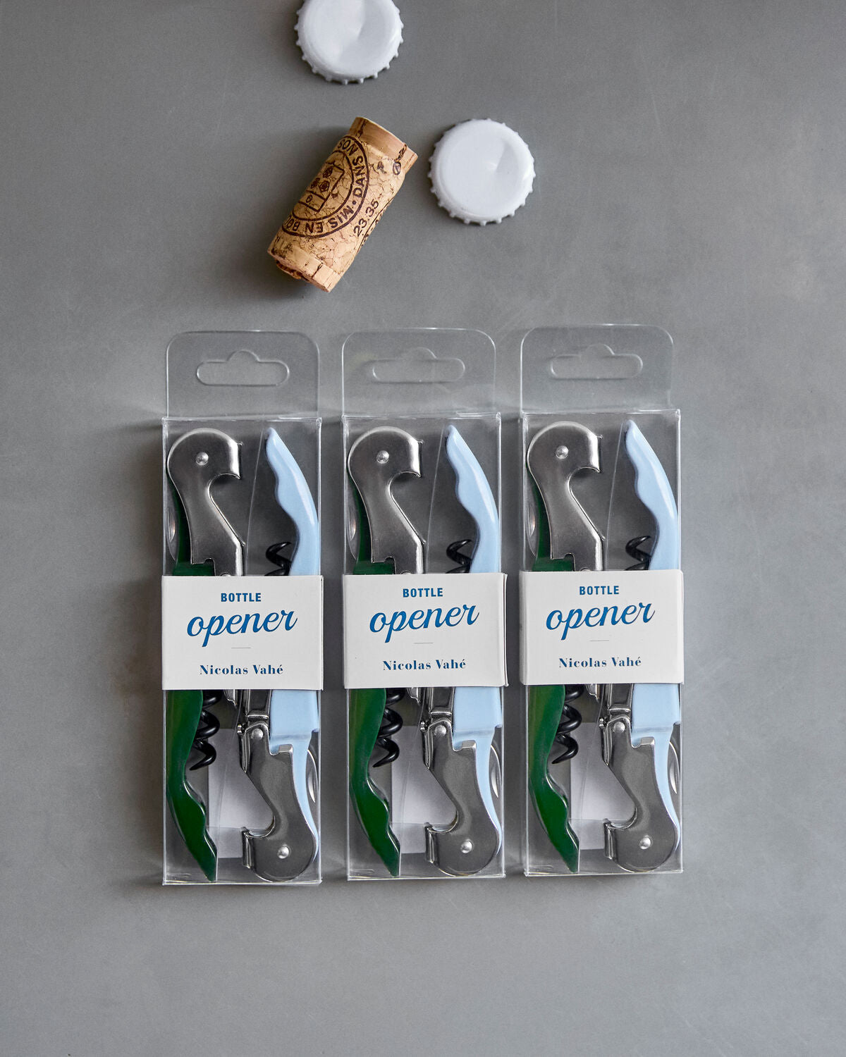 Flasköppnare, NVOpener, Grön, Ljusblå
