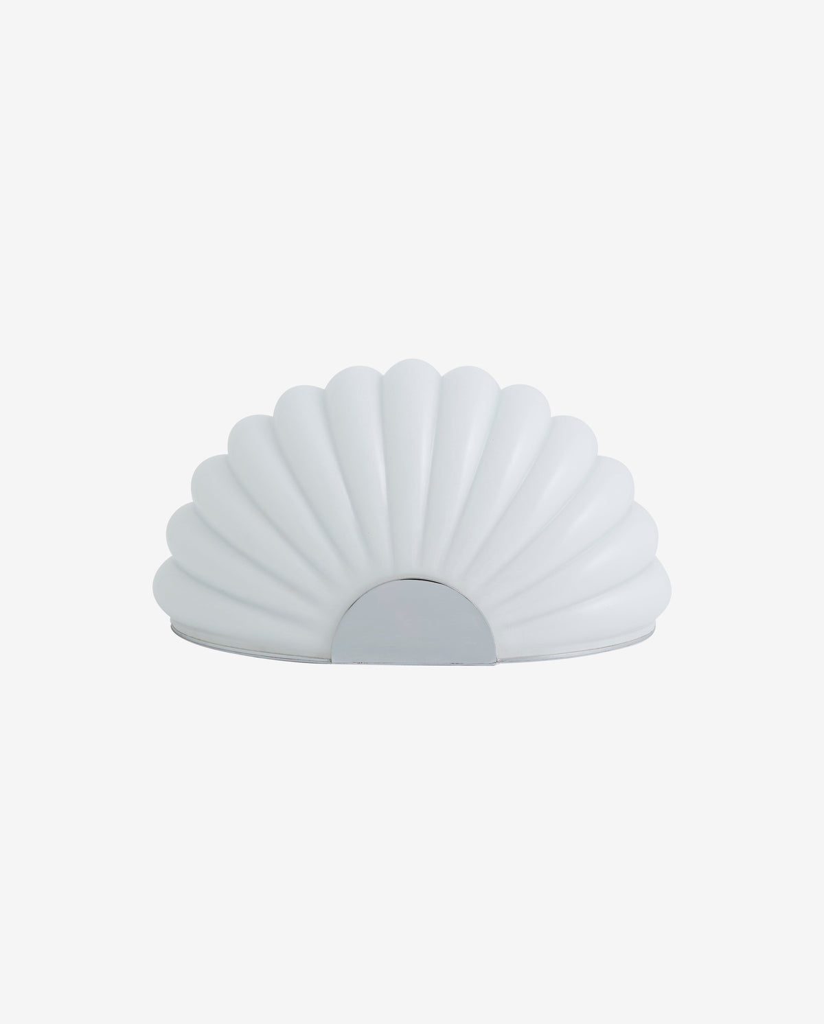 Nordal, CHIA bordslampa – vit/krom