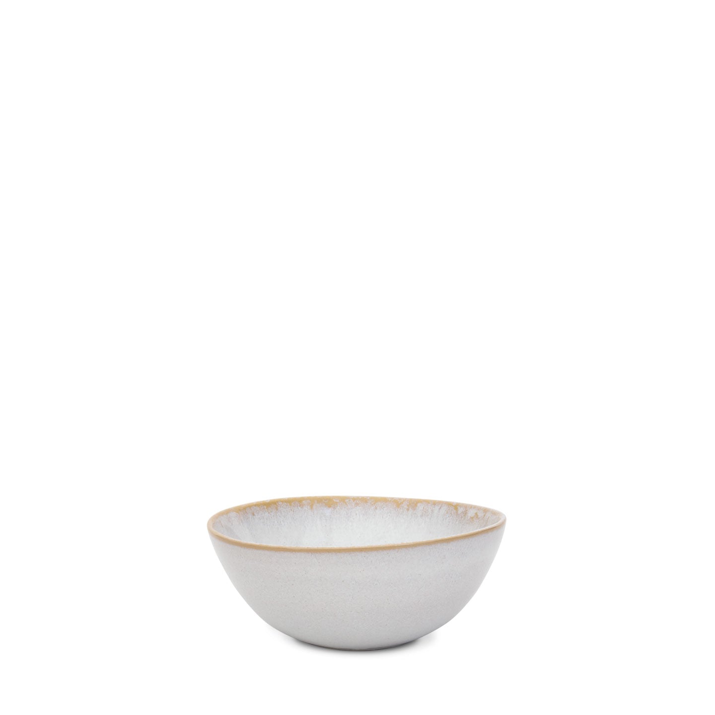 Amazonas vit cereal skål (set om 2)