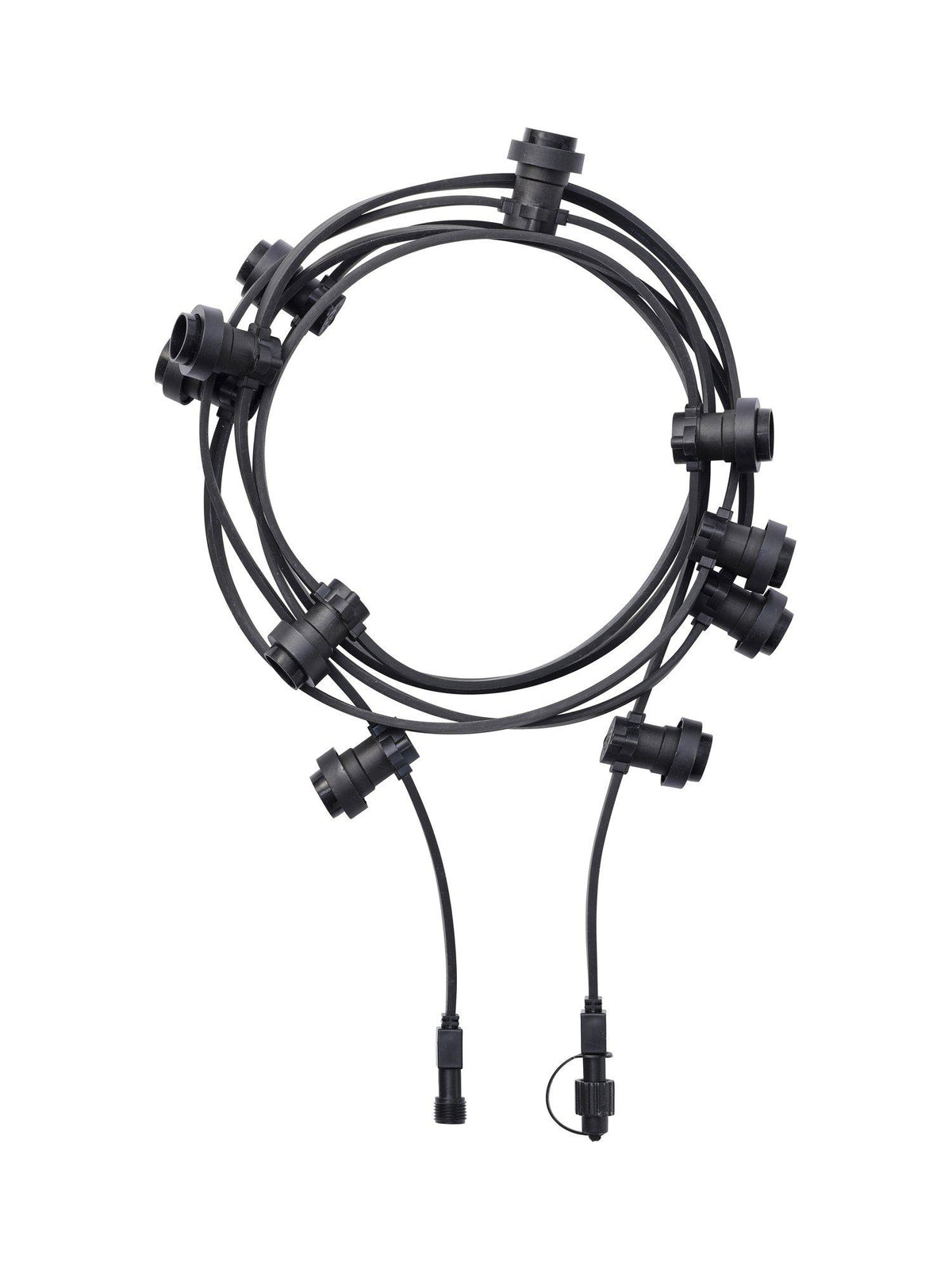 Bright Ljusslinga – Svart 4,9m,utbyggnad 490 cm
