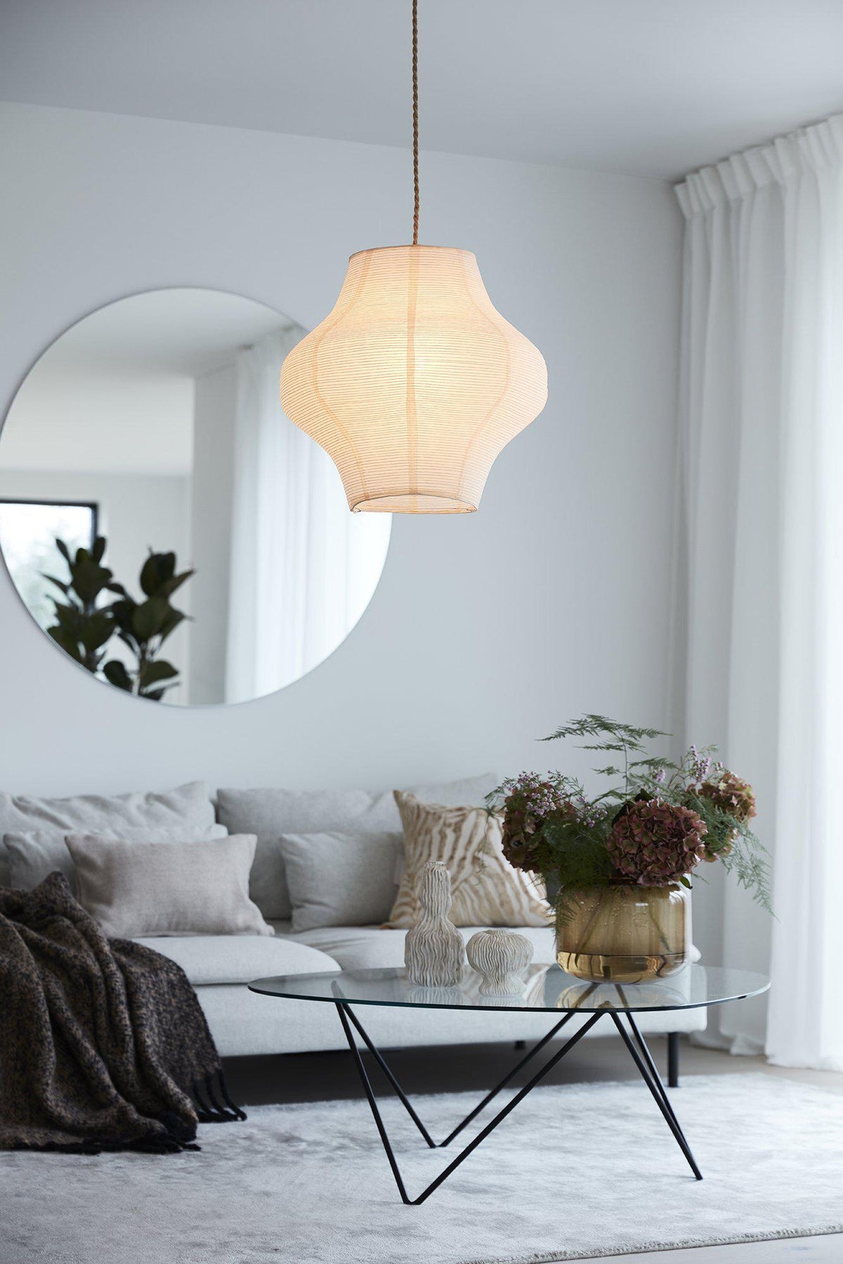 Takupphänge Tvinnad – Jute sladd 1,2m 120 cm