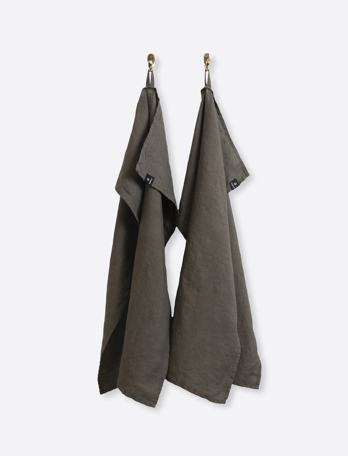 Himla, Sunshine Kitchen towel Charcoal 2 Pack