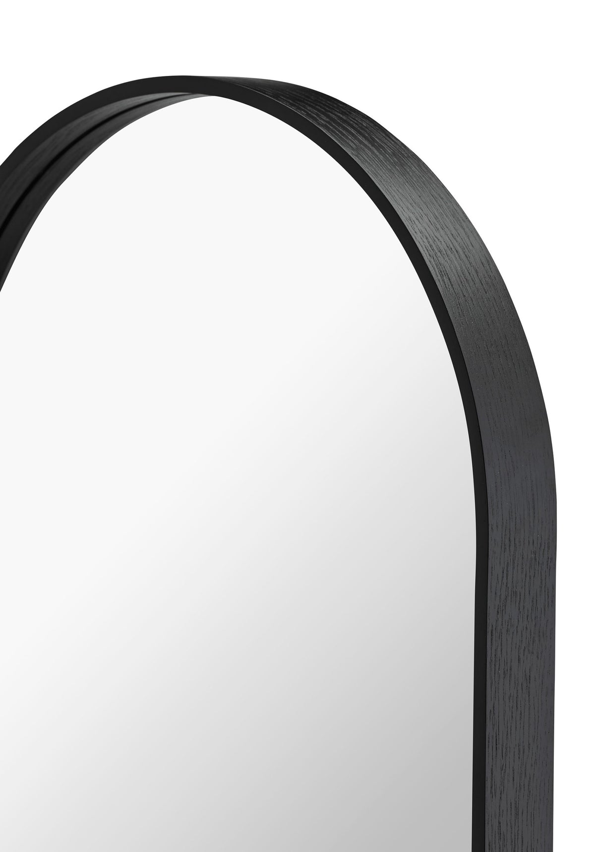 Cooee Design, Woody Floor Mirror Black Stained Oak