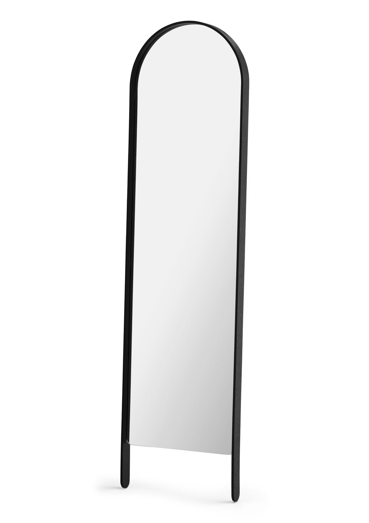 Cooee Design, Woody Floor Mirror Black Stained Oak