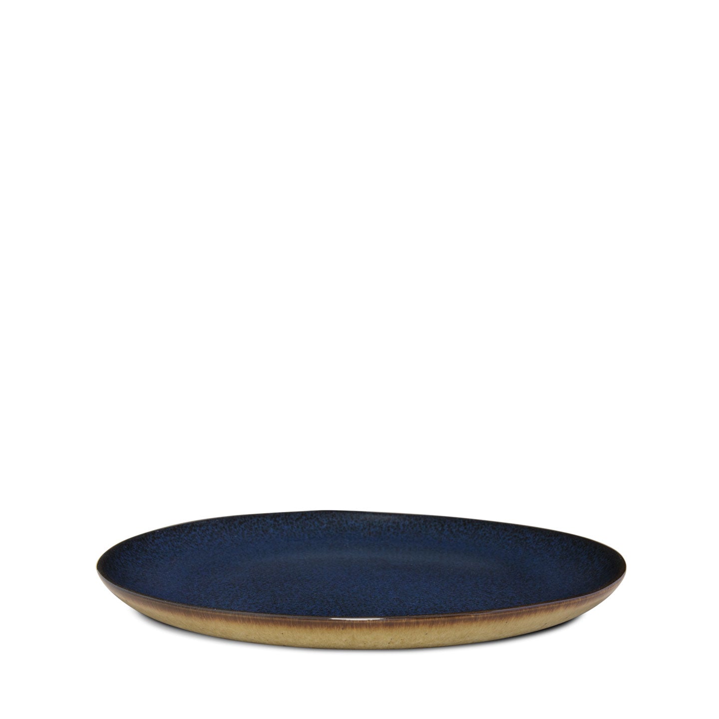 Blomfrön mörkblå middagstallrik (set om 4) 28,5 cm