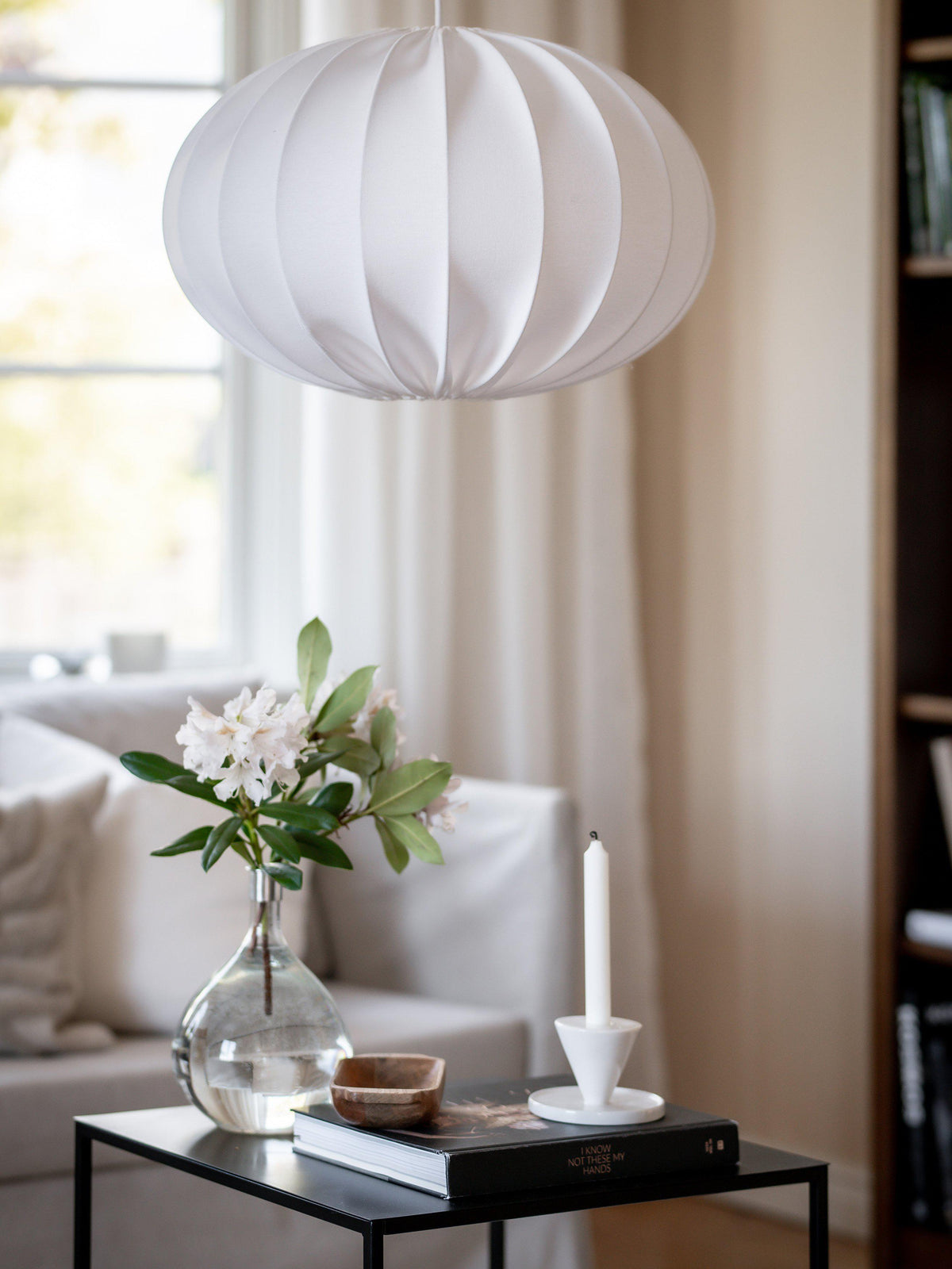 Hilma Takskärm – Franza vit 50 cm