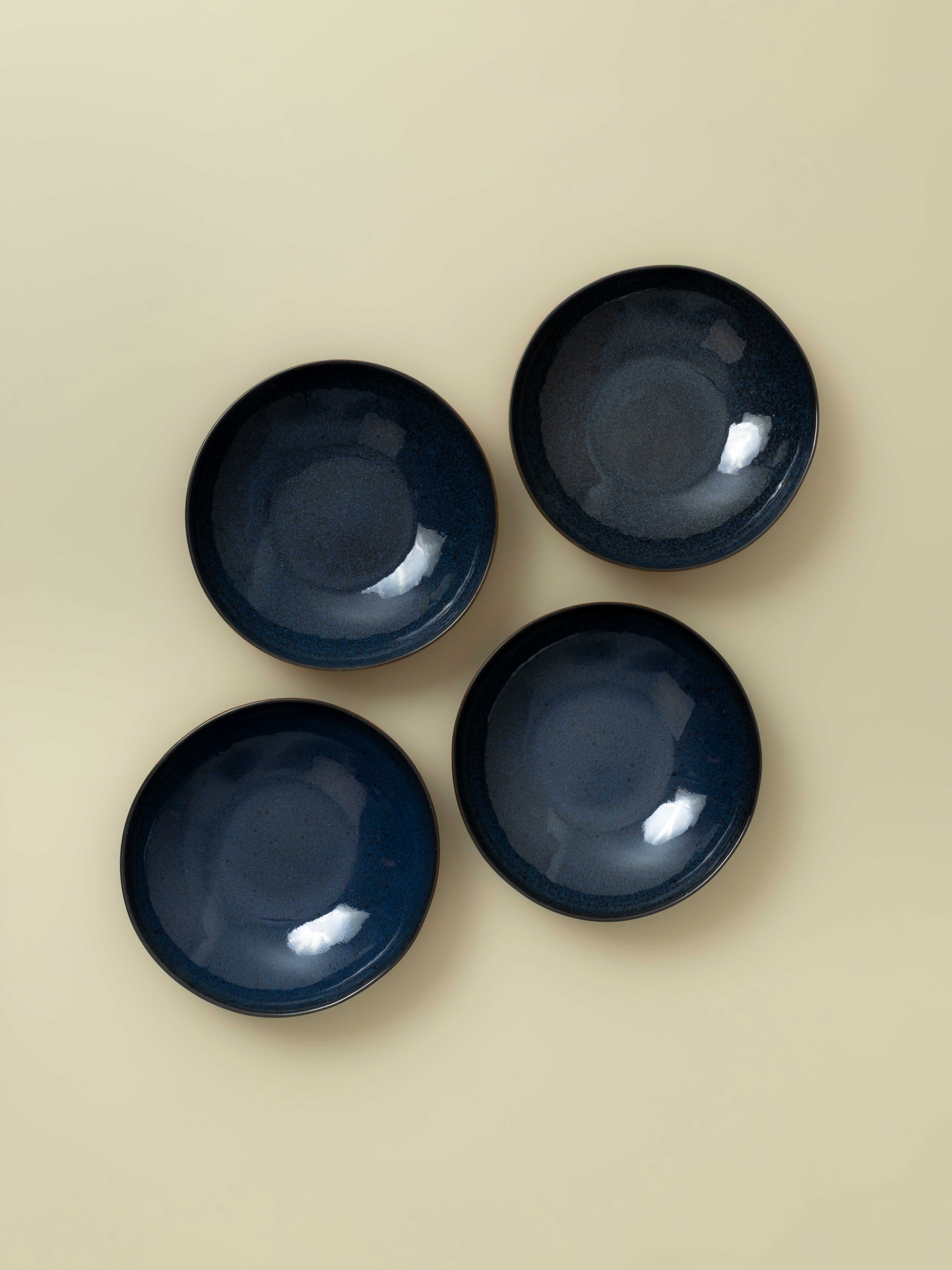 Blomfrön pastaskål (set om 4)