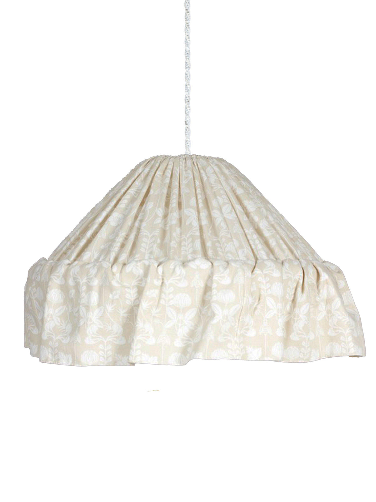 Stina Taklampa – De mina beige 40 cm