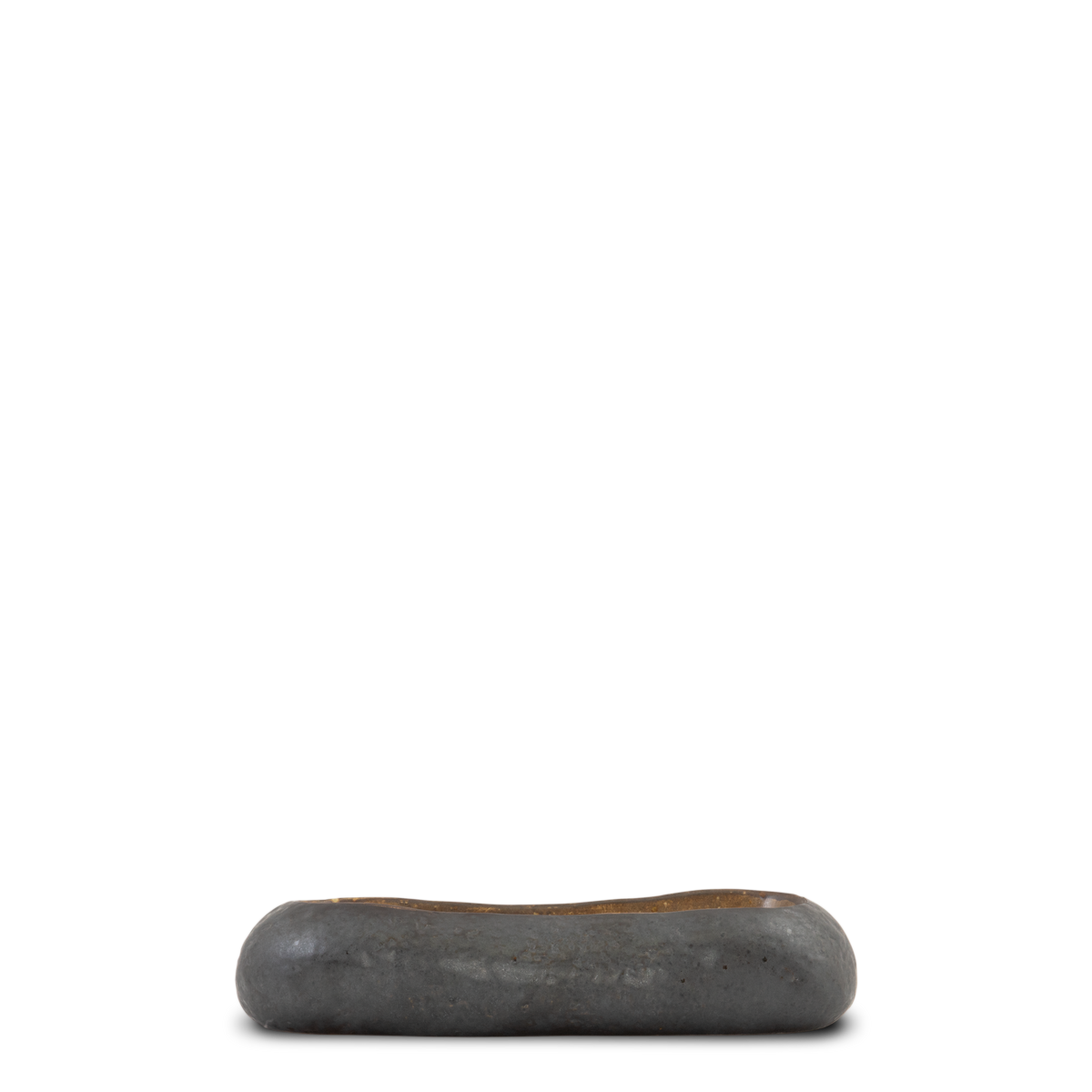 Seixo svart - oval serveringsfat (set om 6)