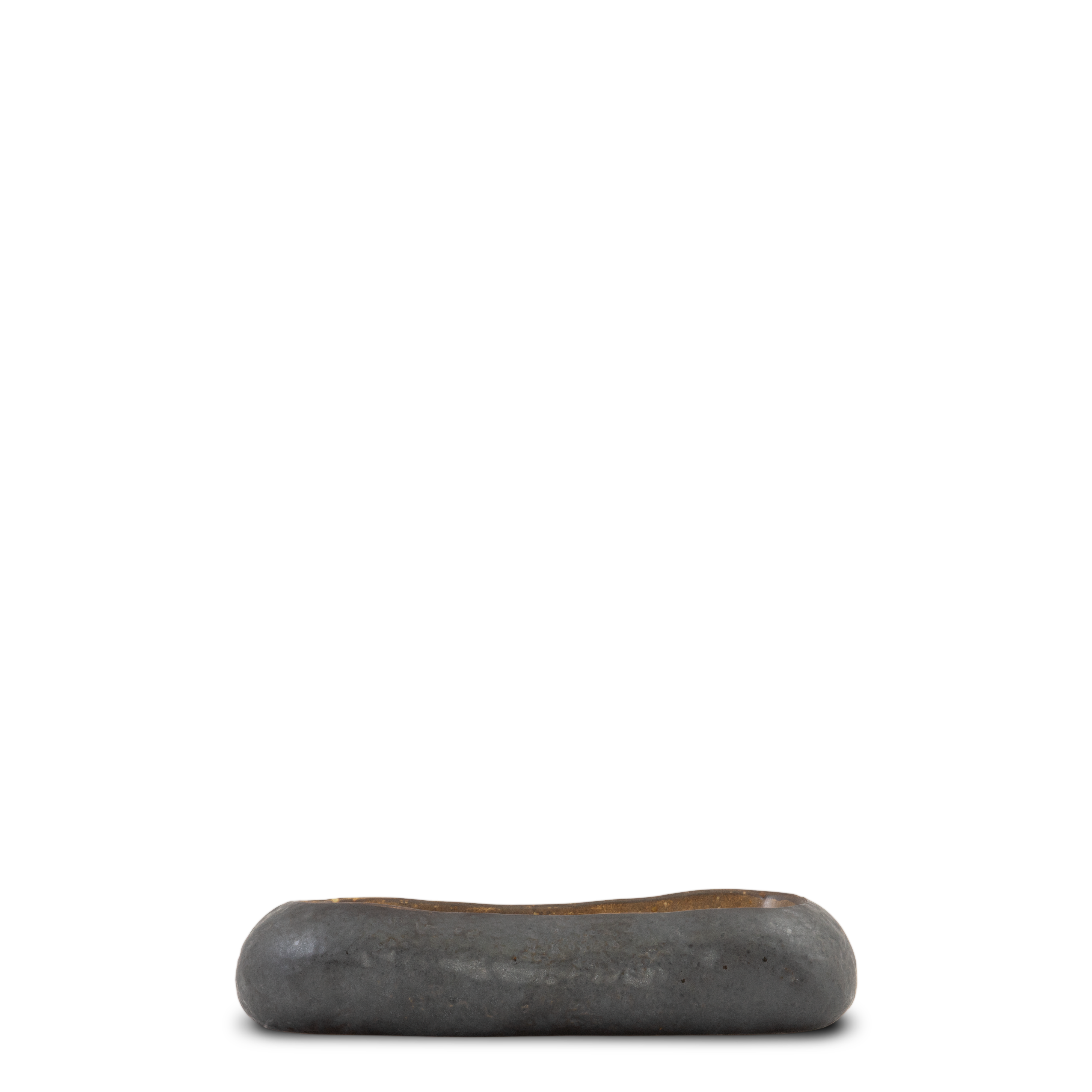 Seixo svart - oval serveringsfat (set om 6)