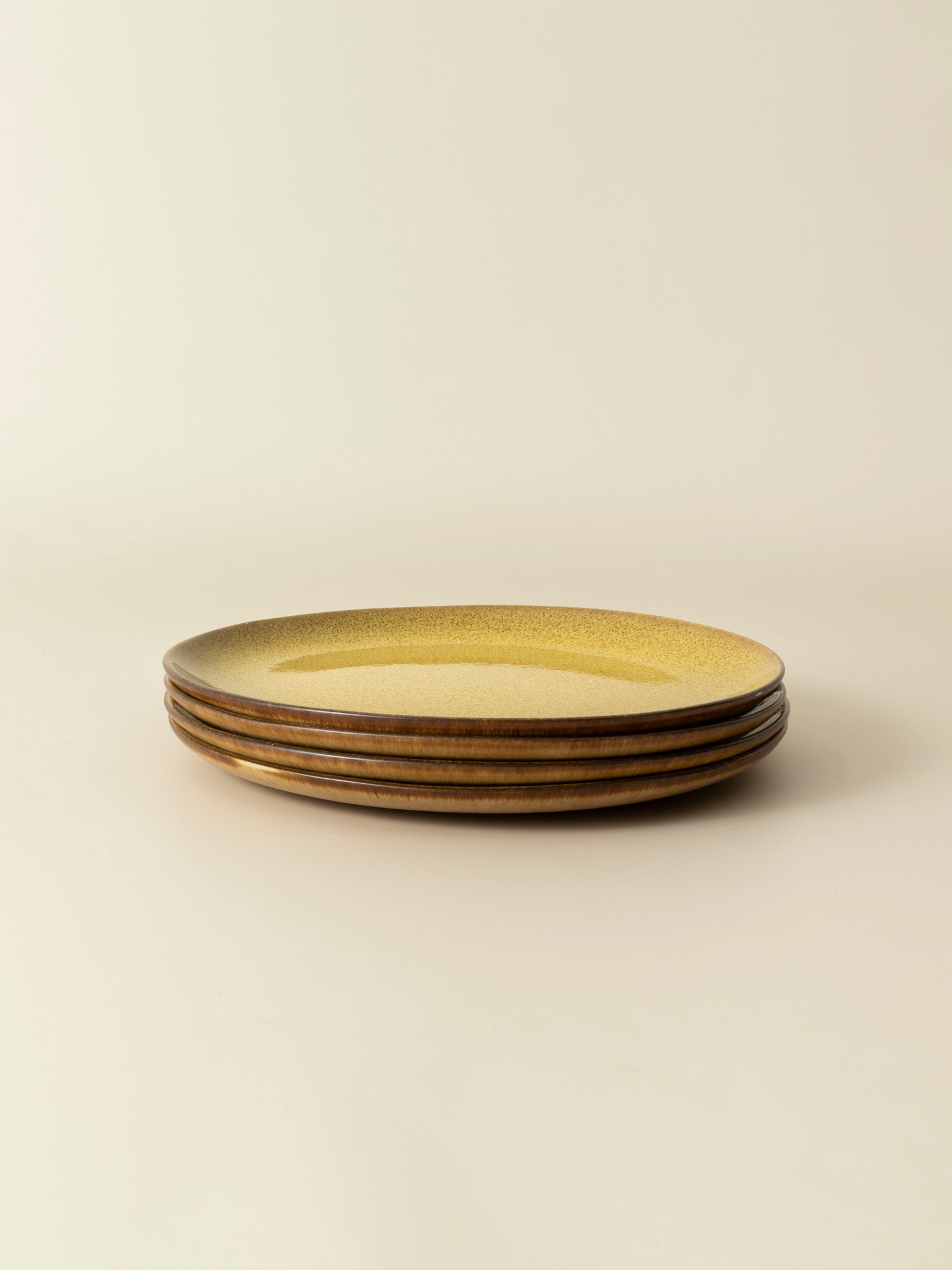 Blomfrön gul middagstallrik (set om 4) 28,5 cm