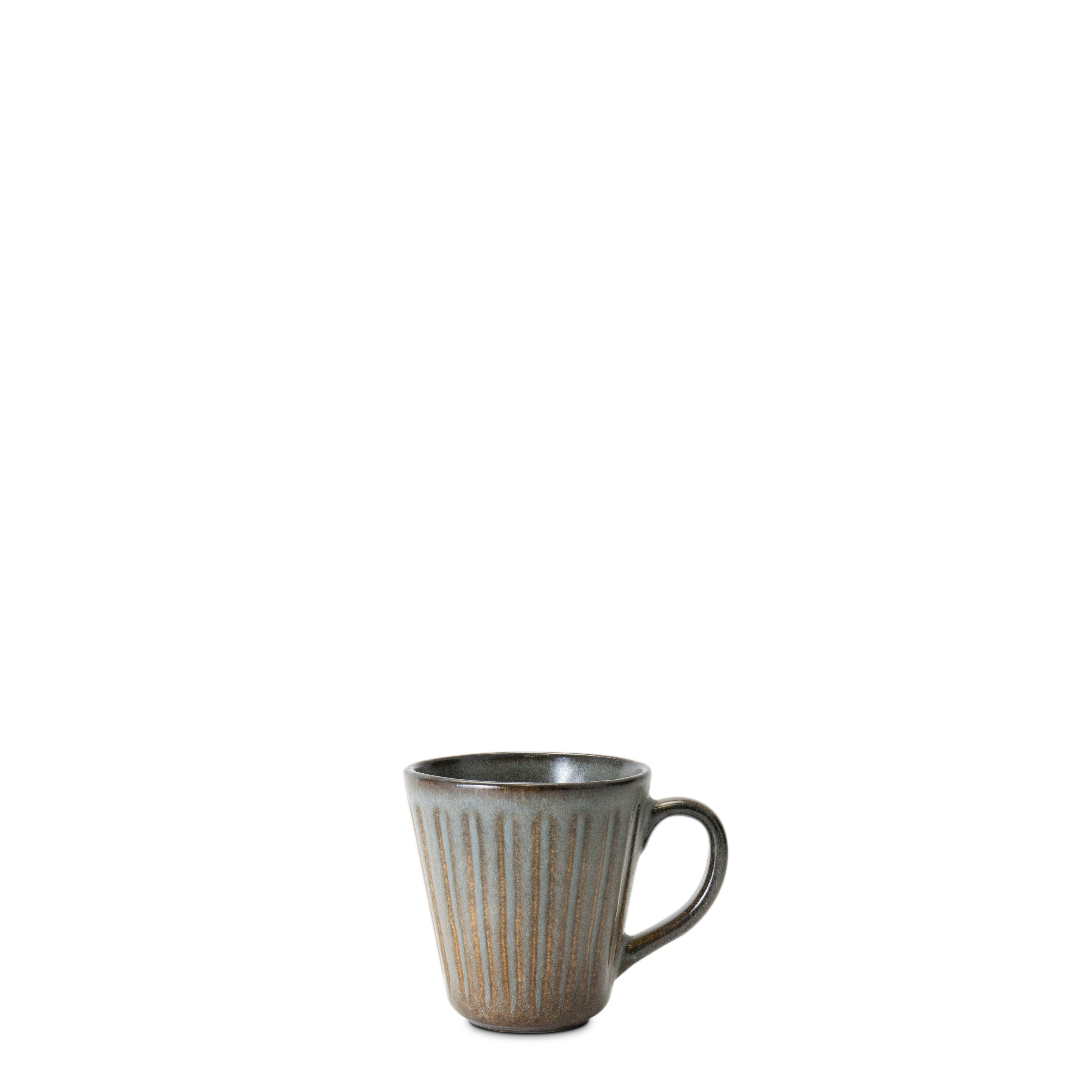 Vieira matt blå matt mugg
