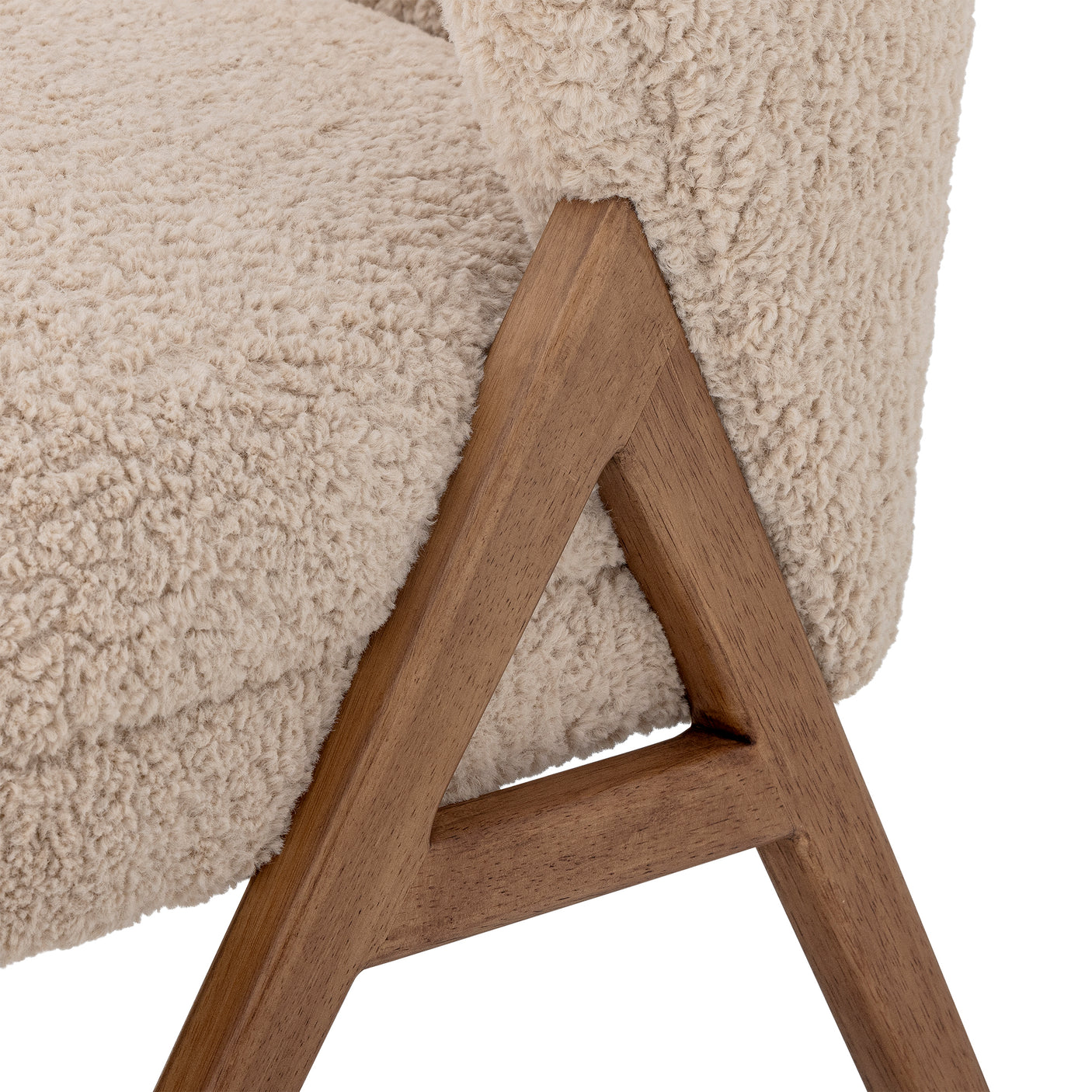 Camino Lounge Chair, Nature, FSC100%, Rubberwood®