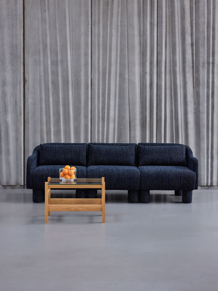 Hübsch, Elegance Soffa Mörkblå