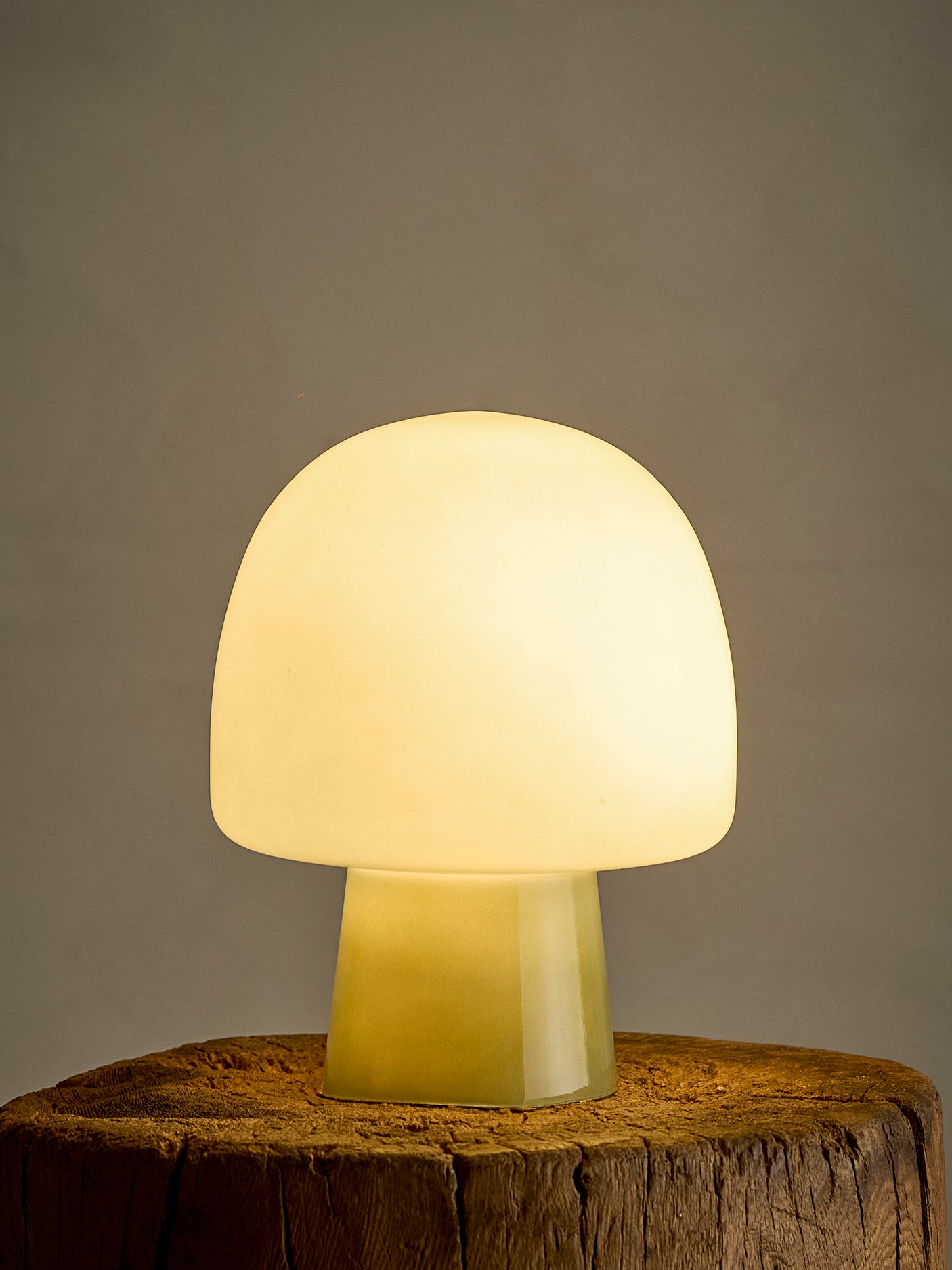 Bloomingville, Paddy Table-lampa, grön, glas