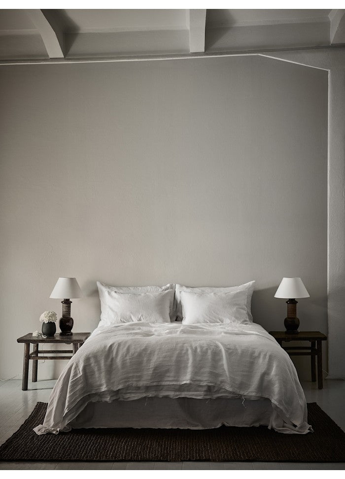 Påslakan linne white, 240x220 cm