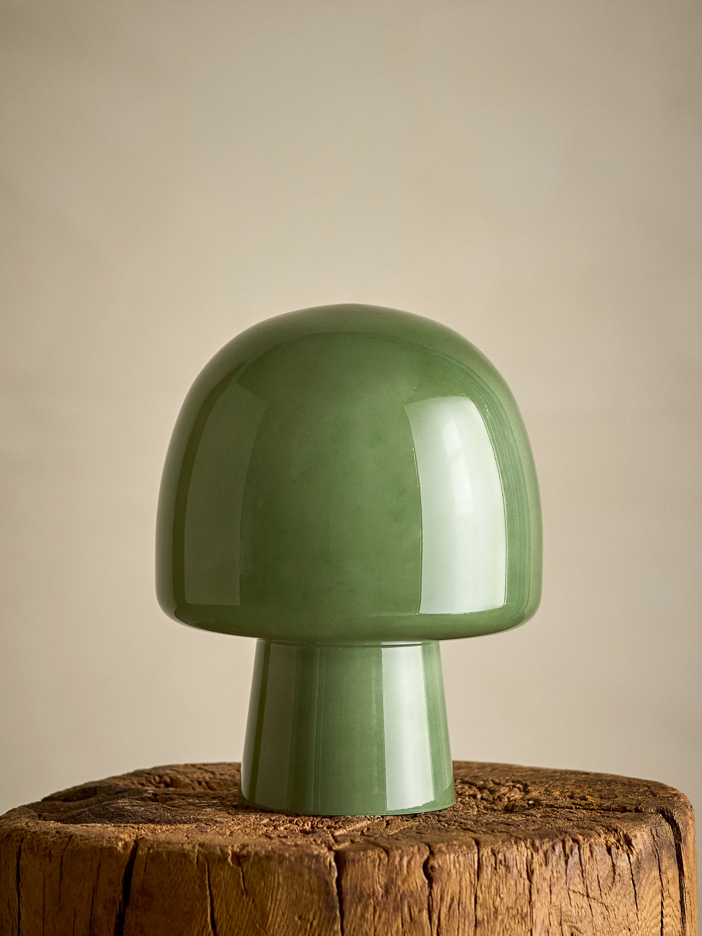 Bloomingville, Paddy Table-lampa, grön, glas