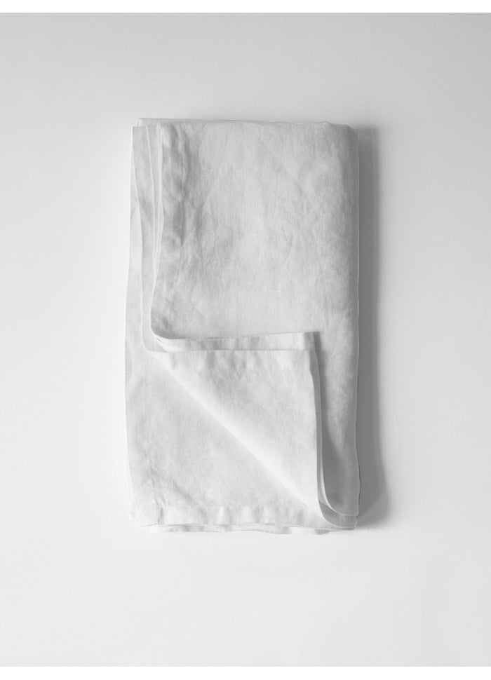 Underlakan linne vit, 270x270 cm