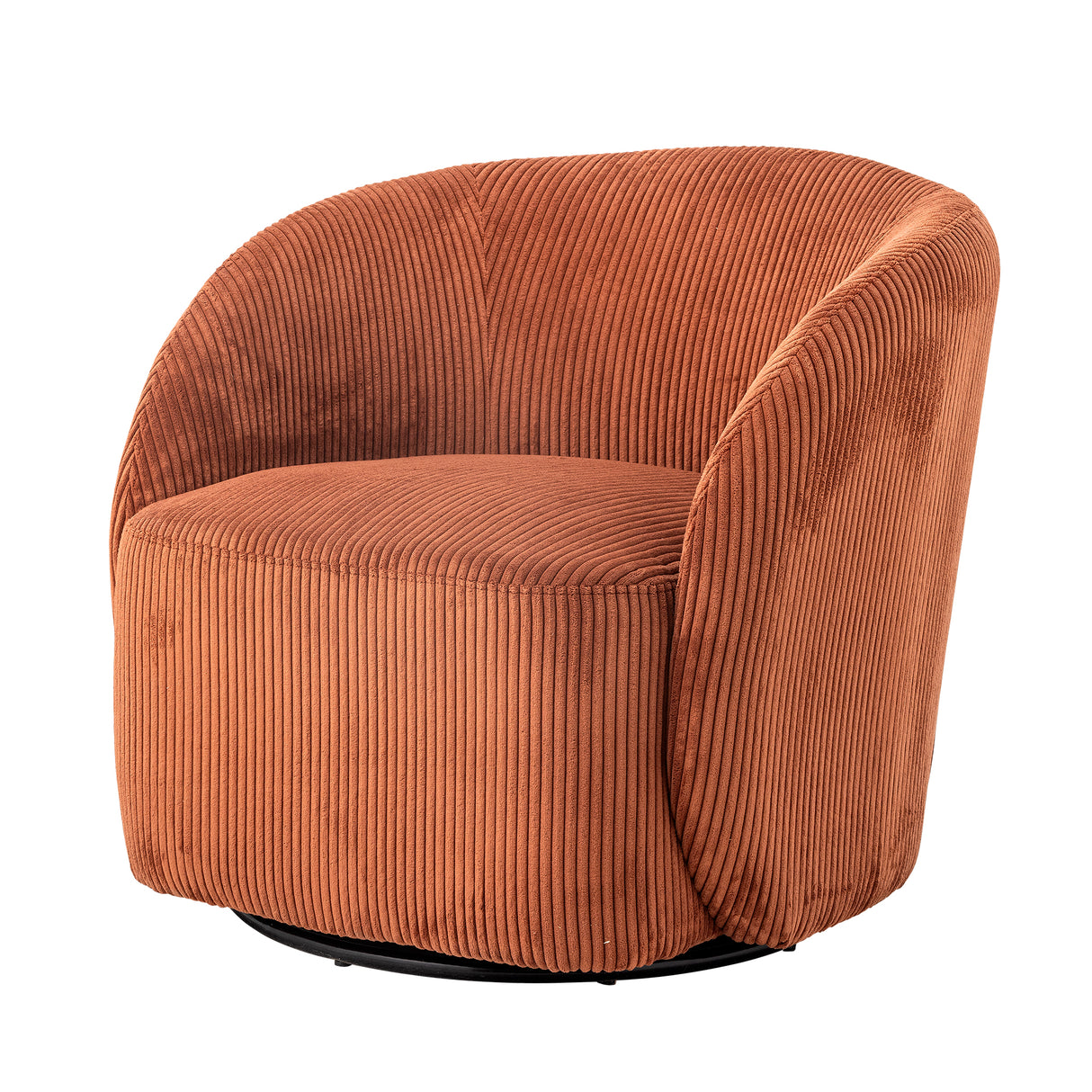 Bloomingville, Pradi Lounge Chair, Orange, Polyester