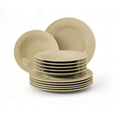 Seltmann, Middagsporslin set - Sandbeige 12 delar