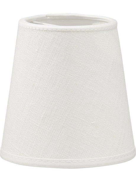 Queen Lampskärm – Franza vit 12 cm