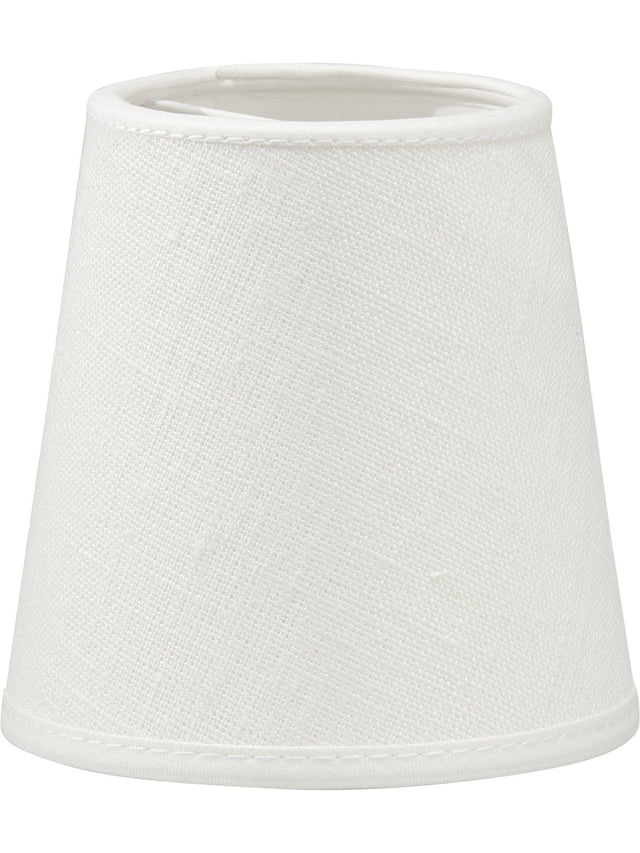 Queen Lampskärm – Franza vit 12 cm