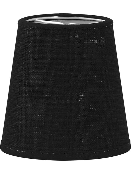 Queen Lampskärm – Franza svart 12 cm
