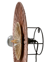 Affari of Sweden, LANDO Vägglampa, Brun/natur