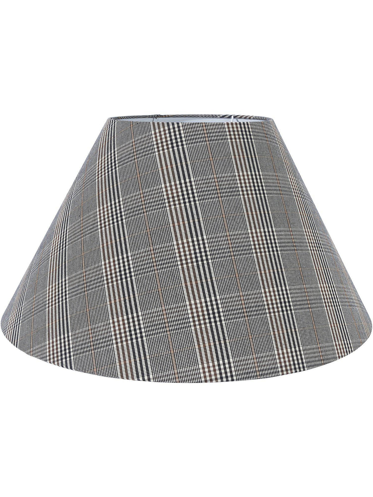Empire Lampskärm – Dunnet brun 42 cm