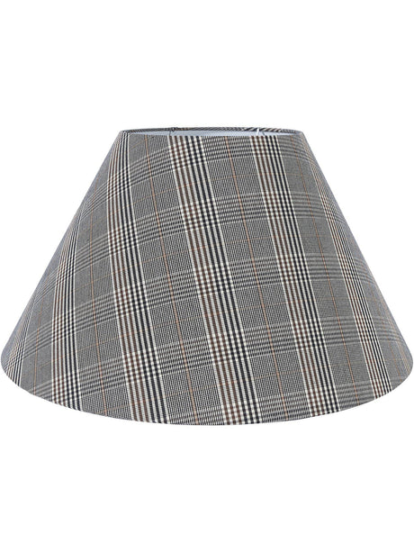 Empire Lampskärm – Dunnet brun 42 cm